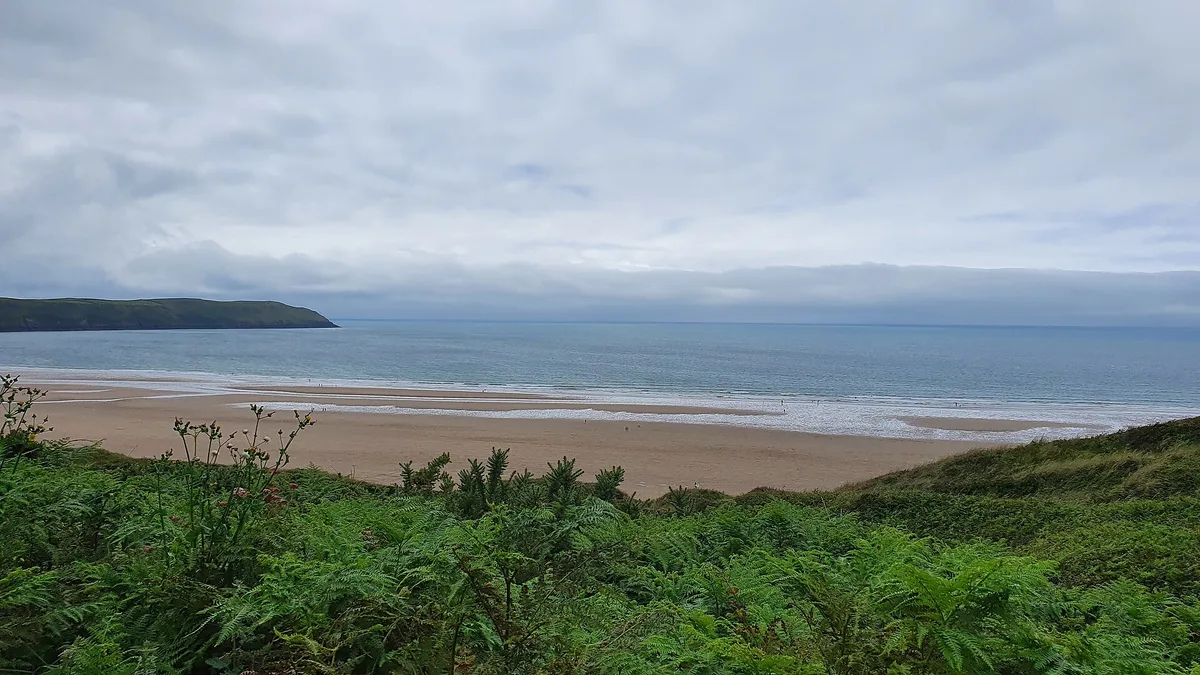 Woolacombe Beach in United Kingdom