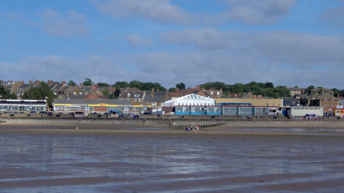 Hunstanton Beach in United Kingdom