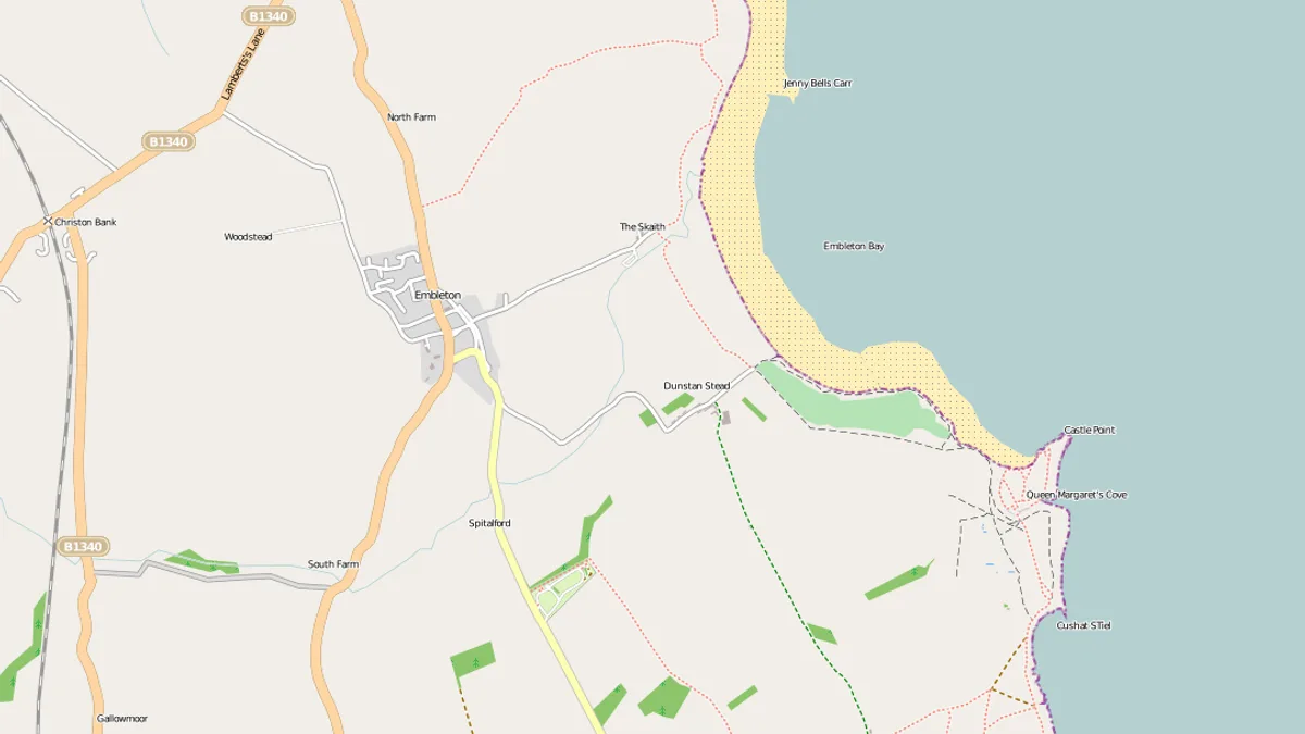Embleton Bay in United Kingdom