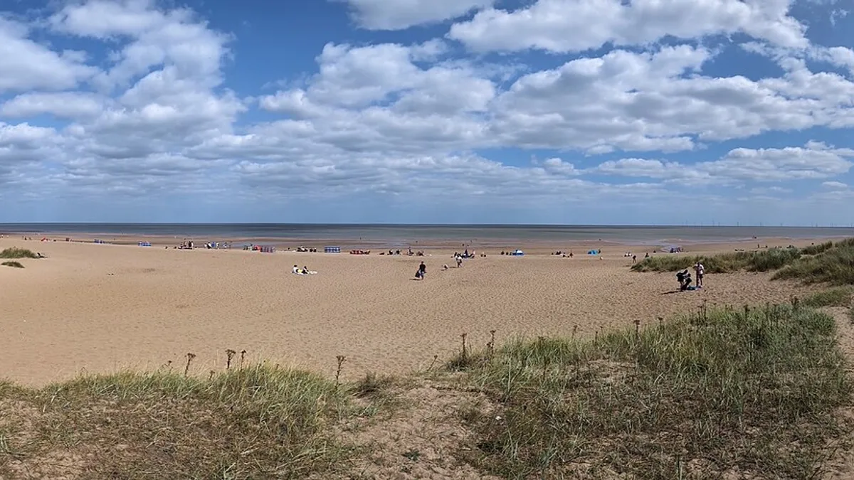 Anderby Creek Beach in United Kingdom