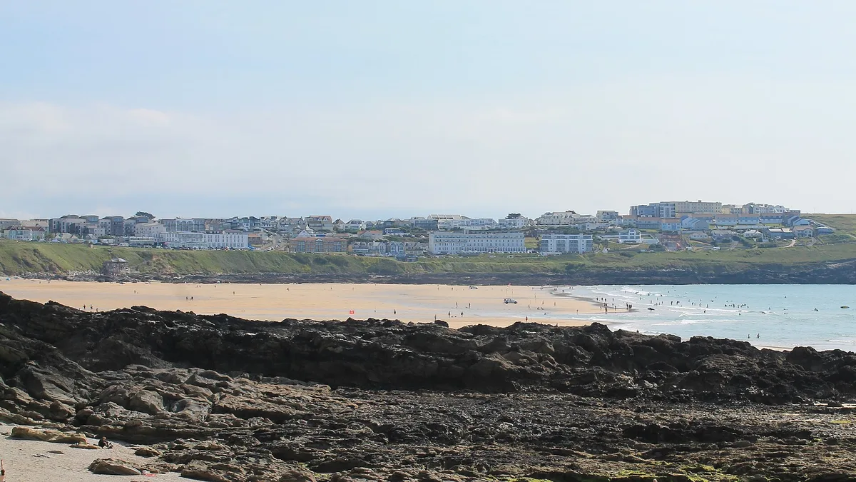Fistral Beach in United Kingdom