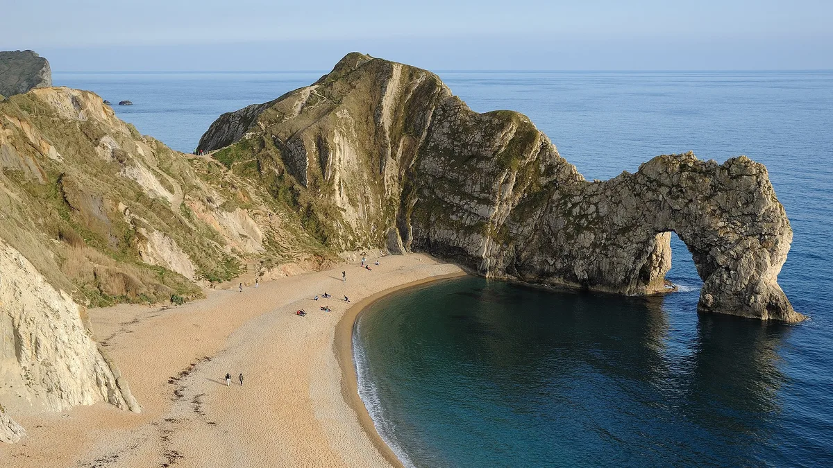 Durdle Door Beach in United Kingdom