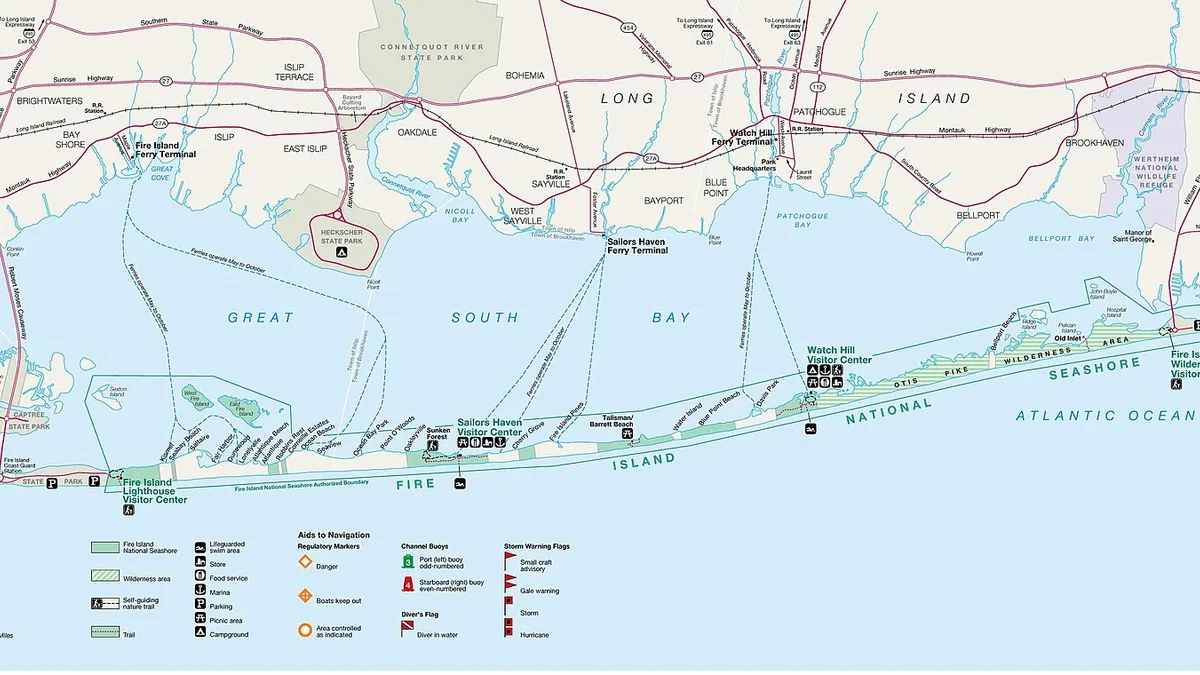 Fire Island National Seashore in United States