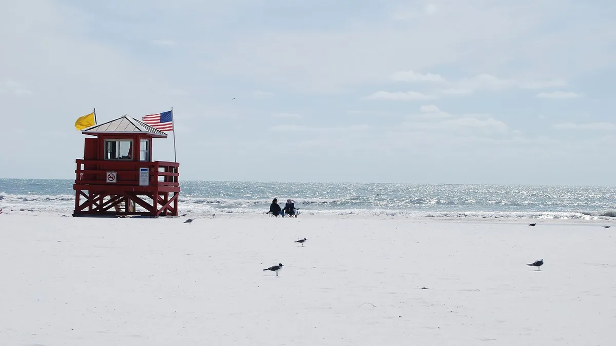 Siesta Beach in United States