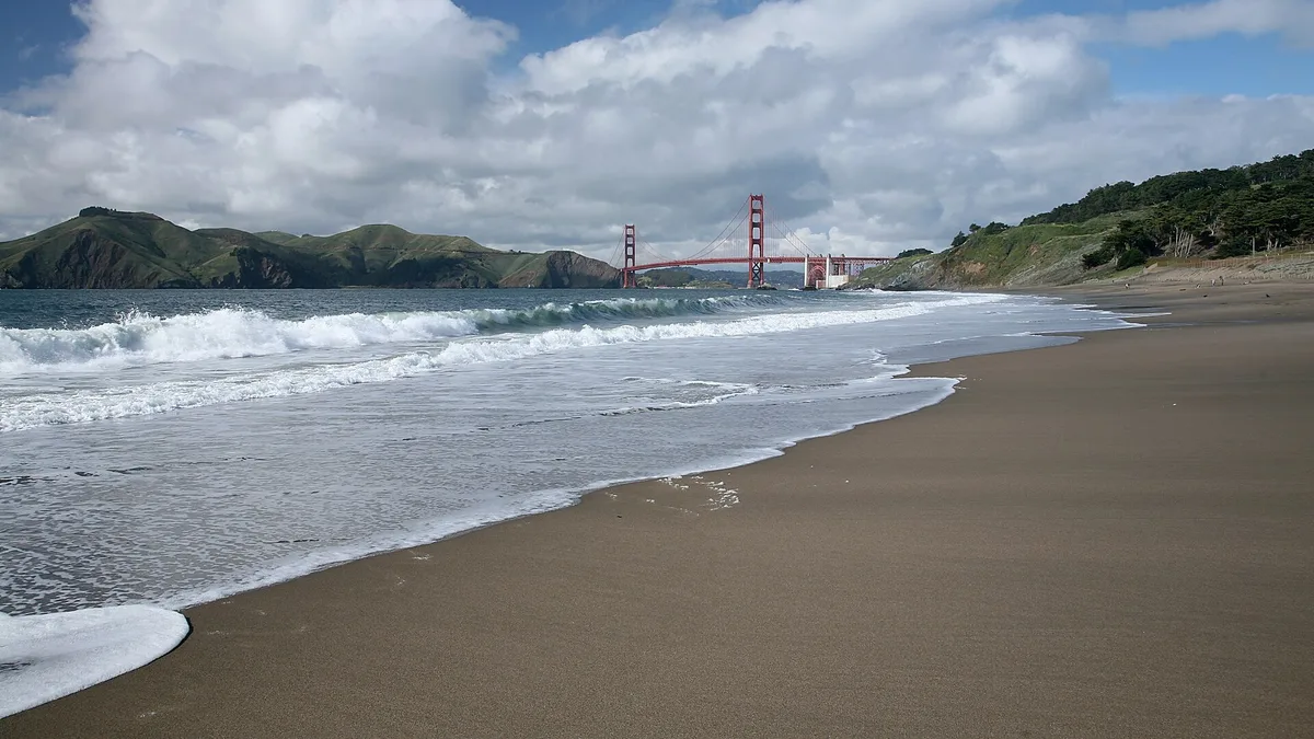 Baker Beach in United States