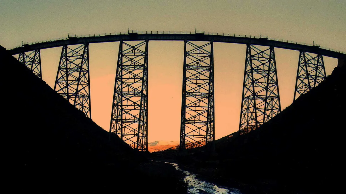 Viaducto La Polvorilla in Argentina