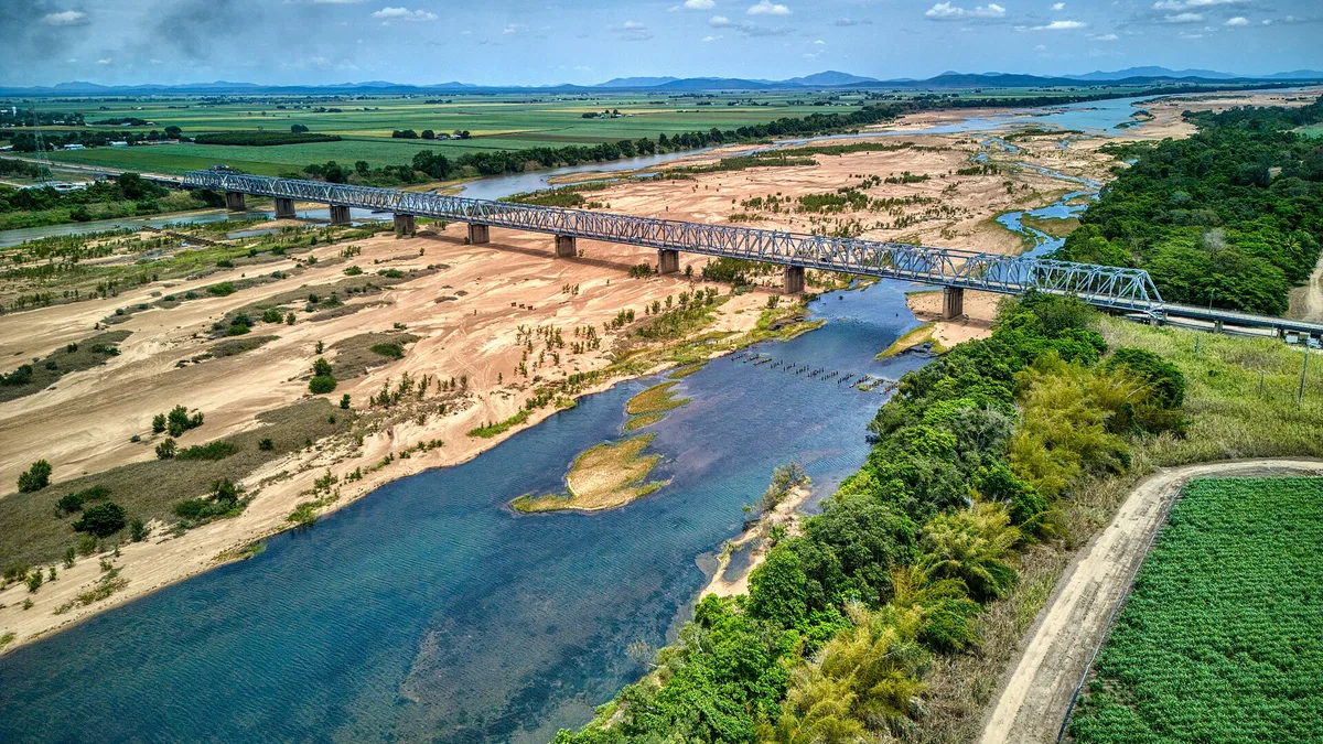 Burdekin Bridge in Australia