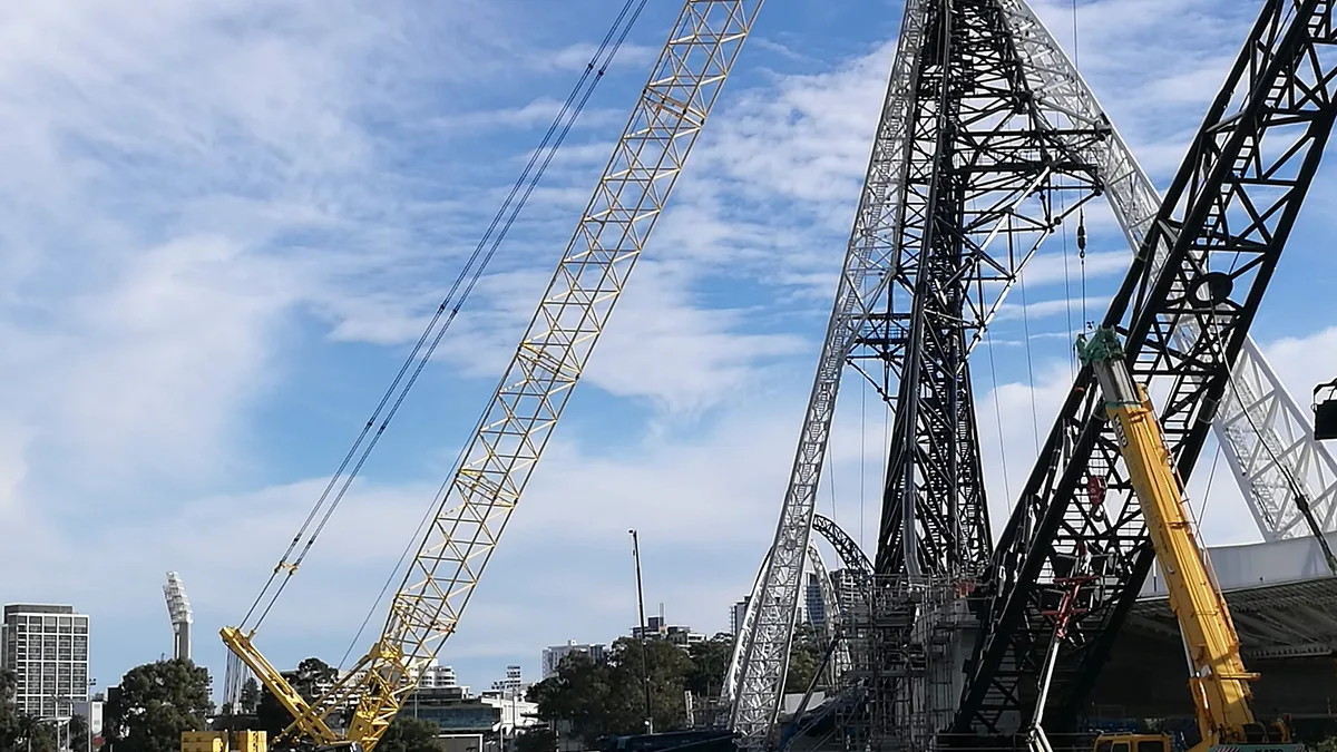 Matagarup Bridge in Australia
