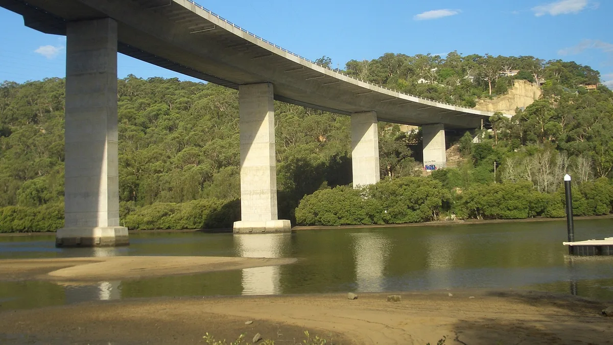Woronora Bridge in Australia