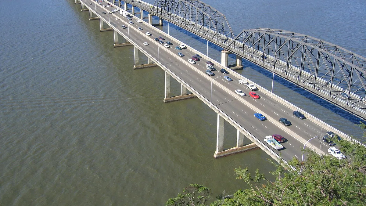 Peats Ferry Bridge in Australia