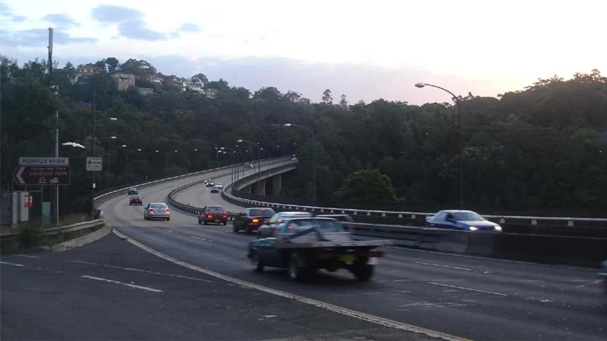 Roseville Bridge in Australia