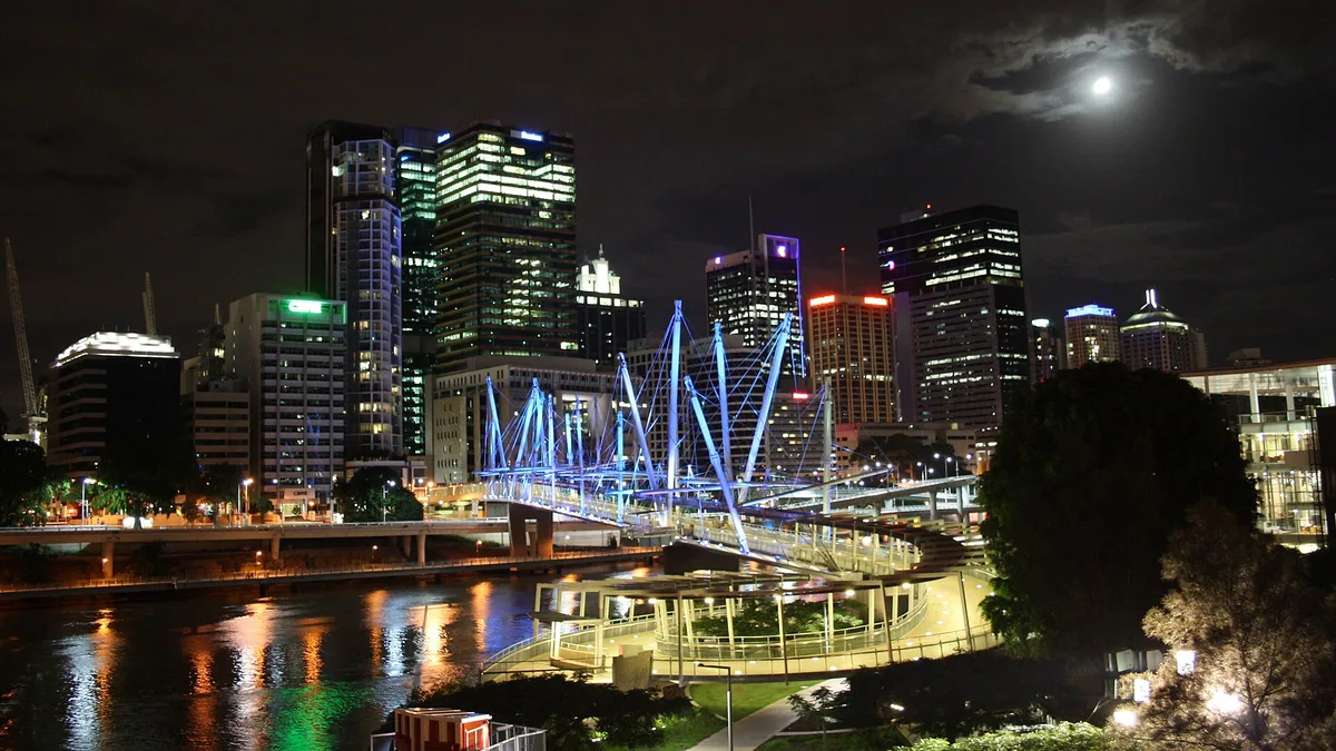 Kurilpa Bridge in Australia