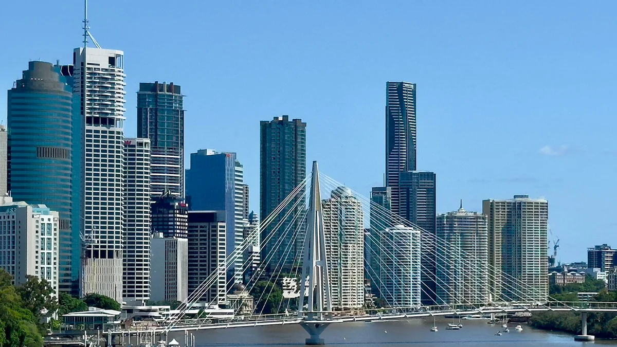 Kangaroo Point Bridge in Australia