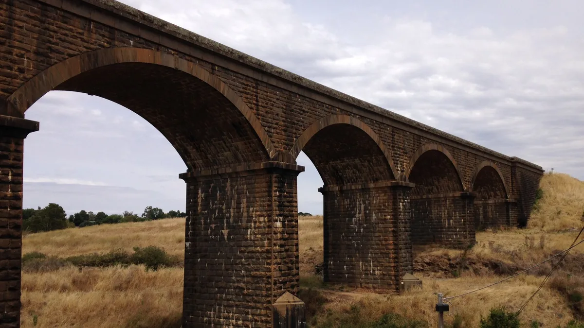 Malmsbury Viaduct in Australia
