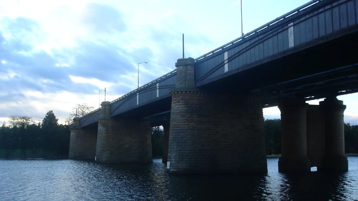 Victoria Bridge Penrith in Australia