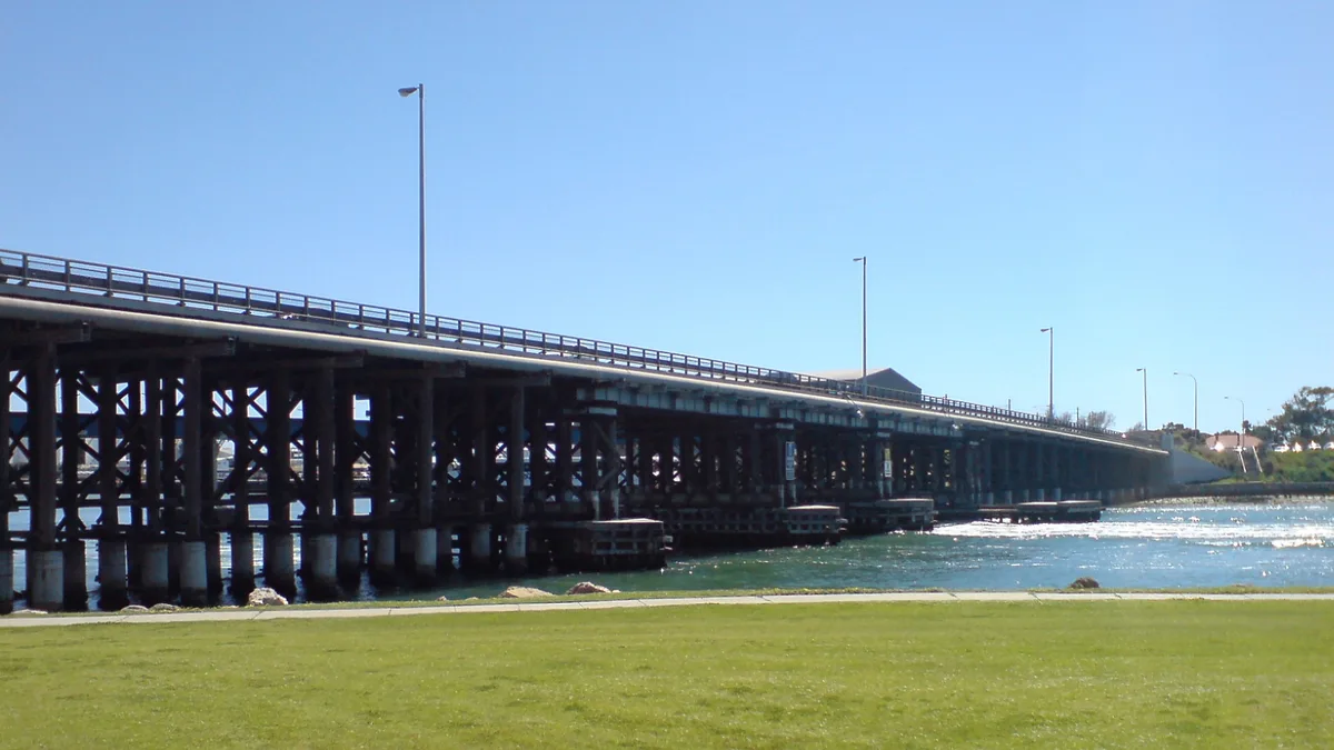 Fremantle Traffic Bridge in Australia