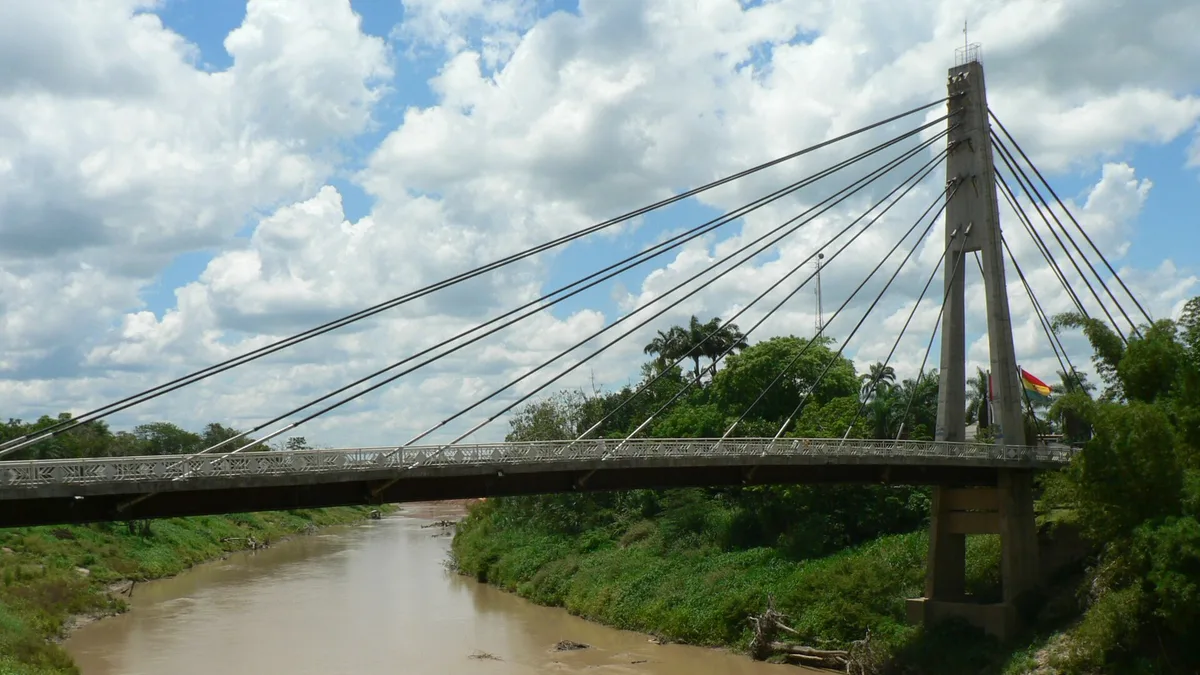 Binational Wilson Pinheiro Bridge in Brazil