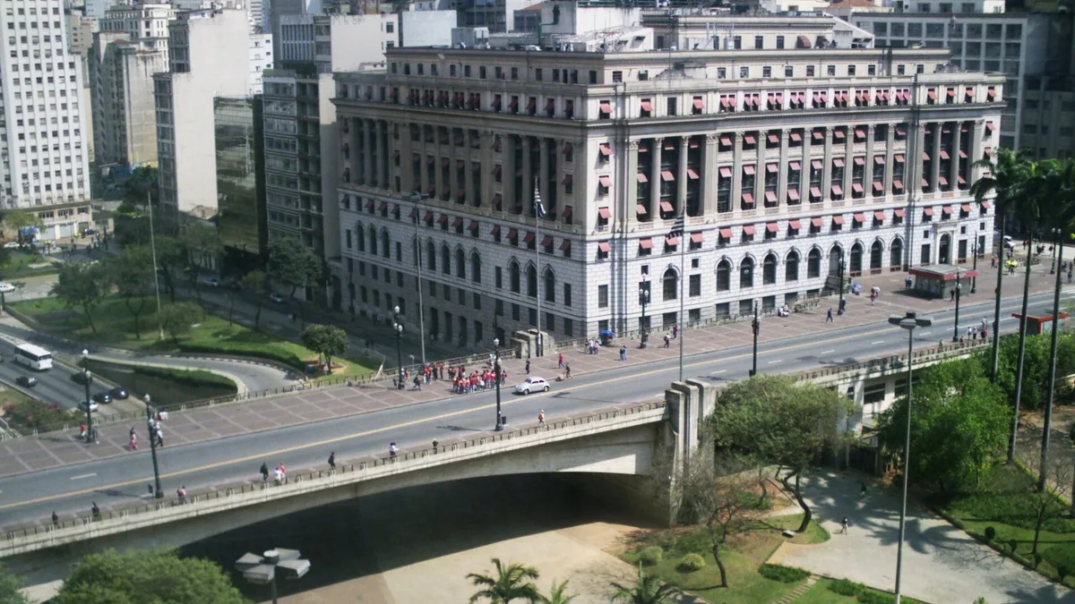 Viaduto do Chá in Brazil
