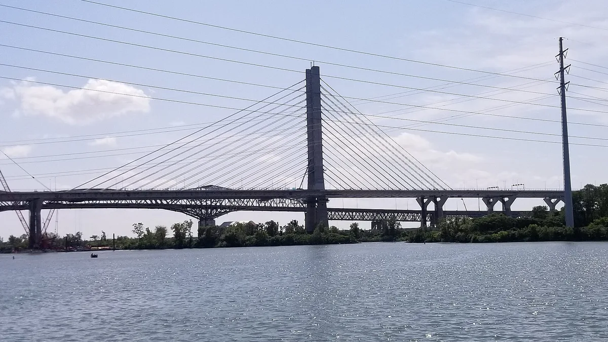 Samuel De Champlain Bridge in Canada