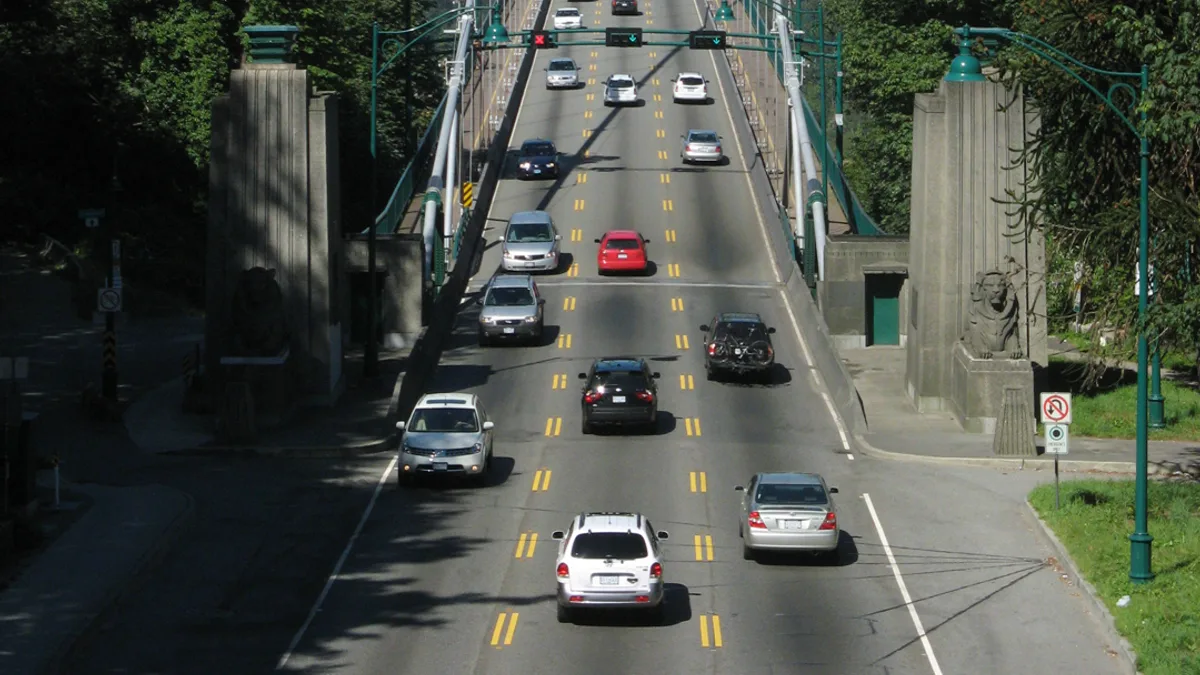 Lions Gate Bridge in Canada