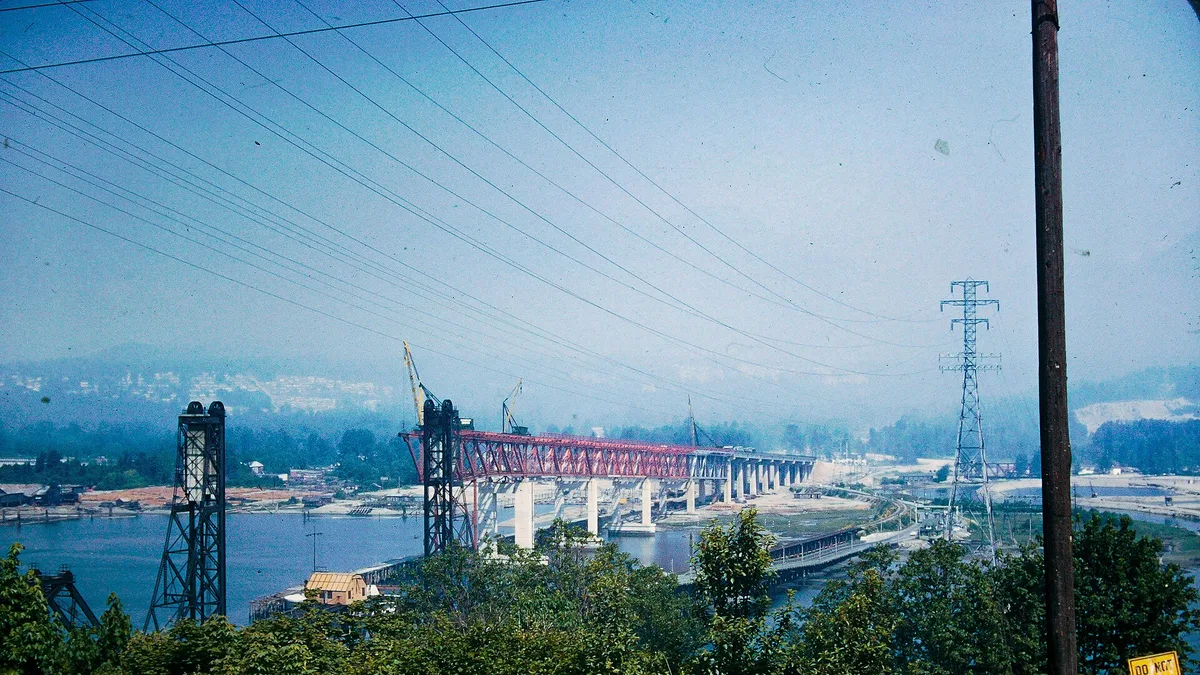 Ironworkers Memorial Second Narrows Crossing in Canada