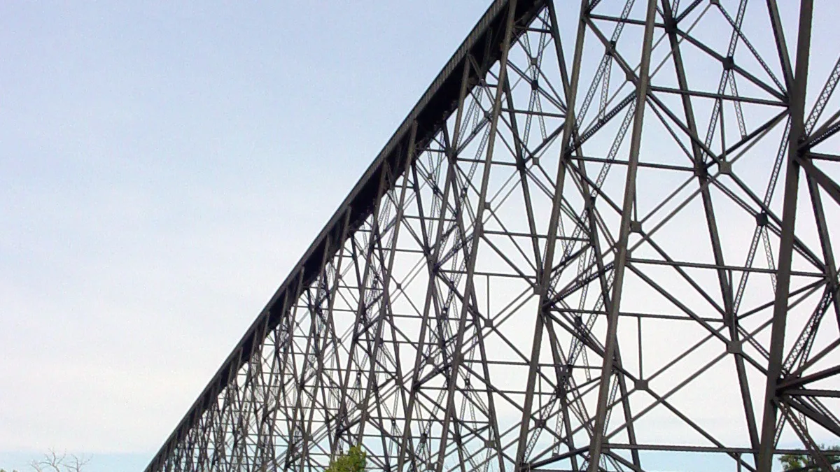 Lethbridge Viaduct in Canada