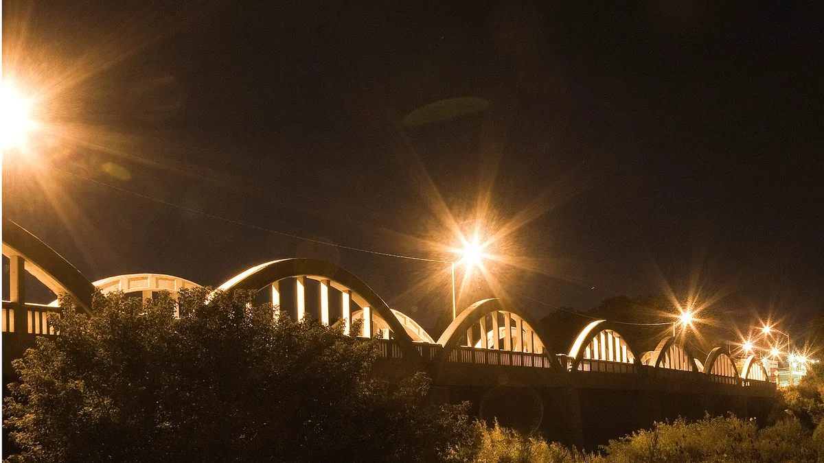 Freeport Bridge in Canada