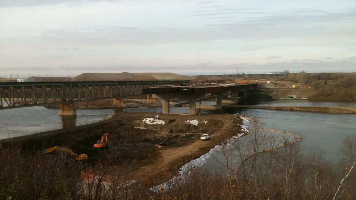 Grand Trunk Bridge in Canada