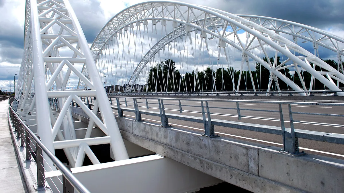 Vimy Memorial Bridge in Canada
