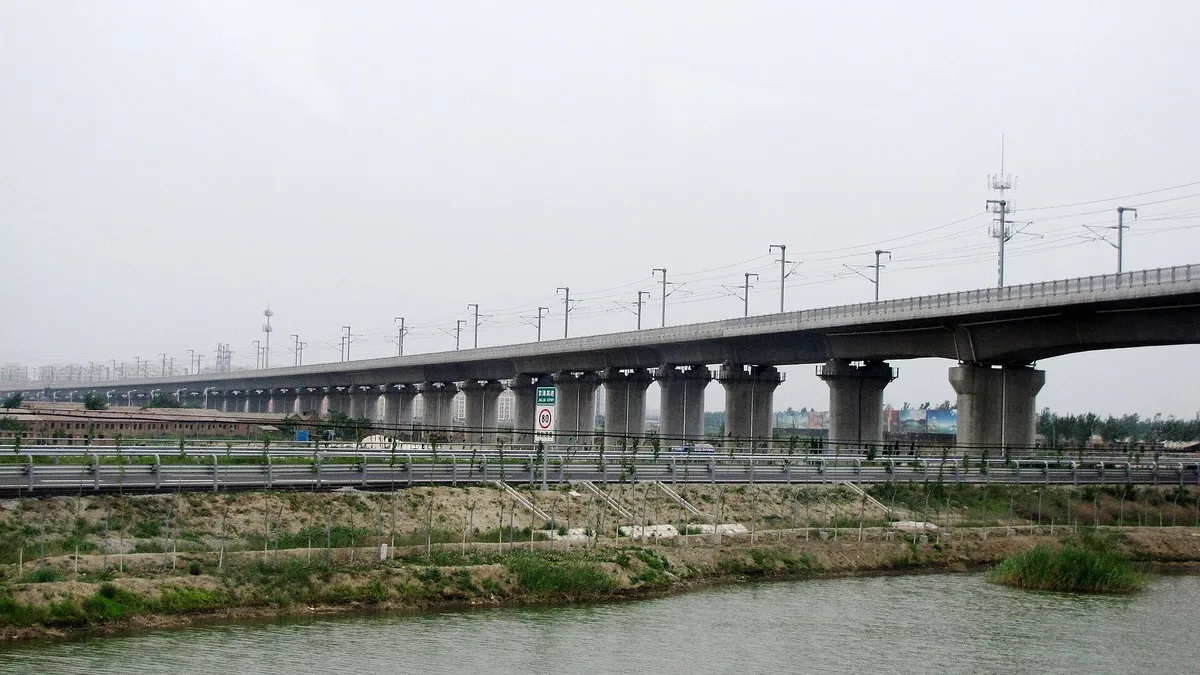 Tianjin Grand Bridge in China
