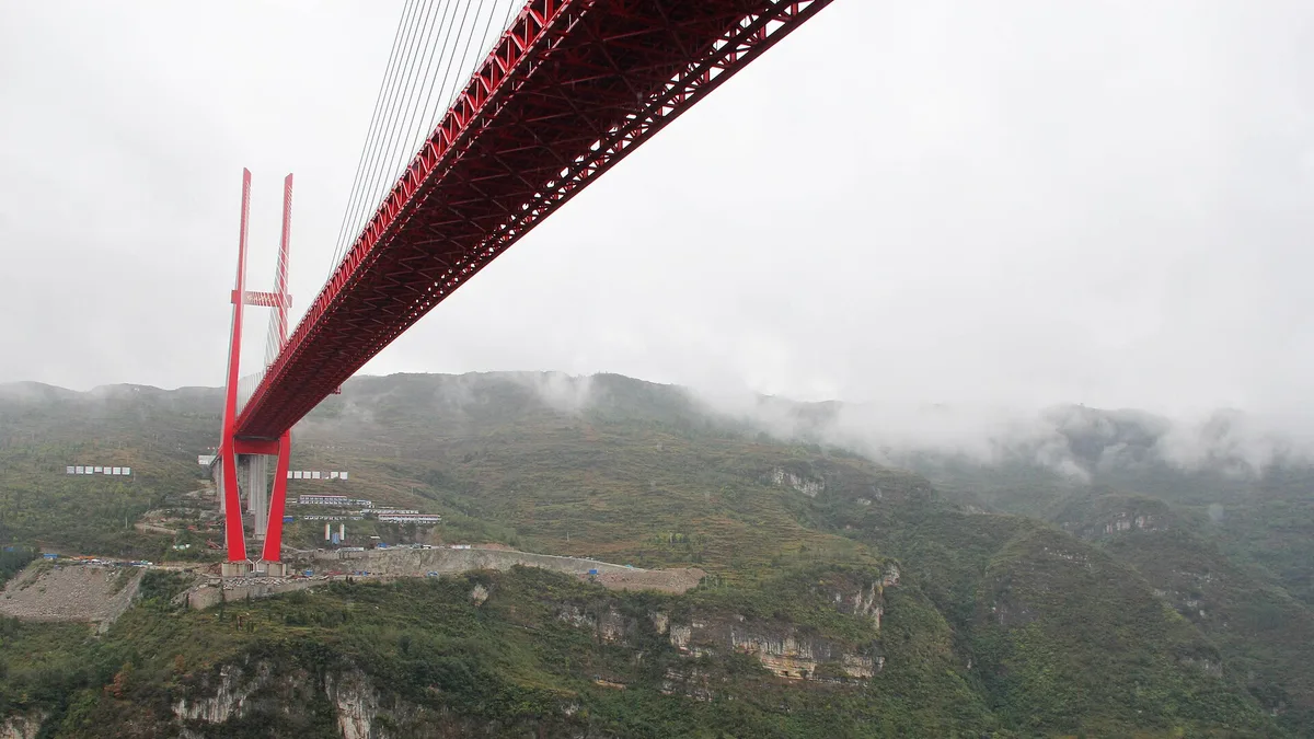 Yachi River Bridge in China