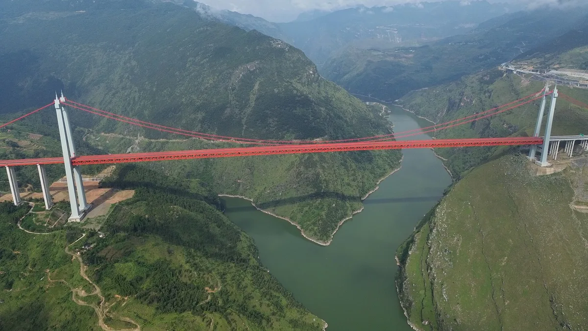 Zangkejiang Bridge in China