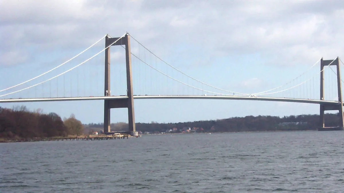 New Little Belt Bridge in Denmark