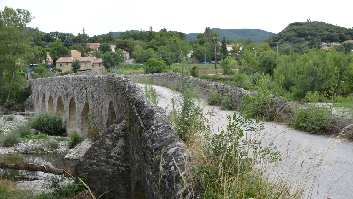 Pont Romain de Viviers in France