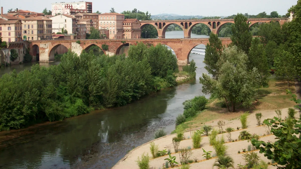 Pont Vieux d'Albi in France
