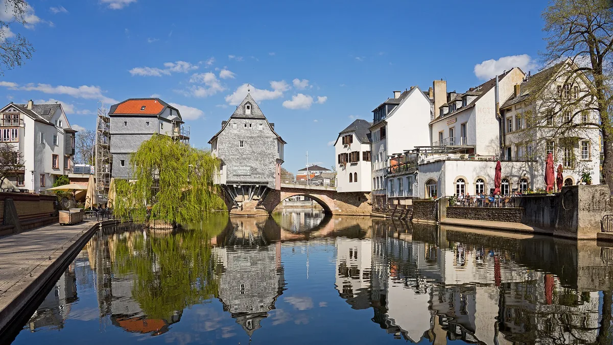 Alte Nahebrücke in Germany