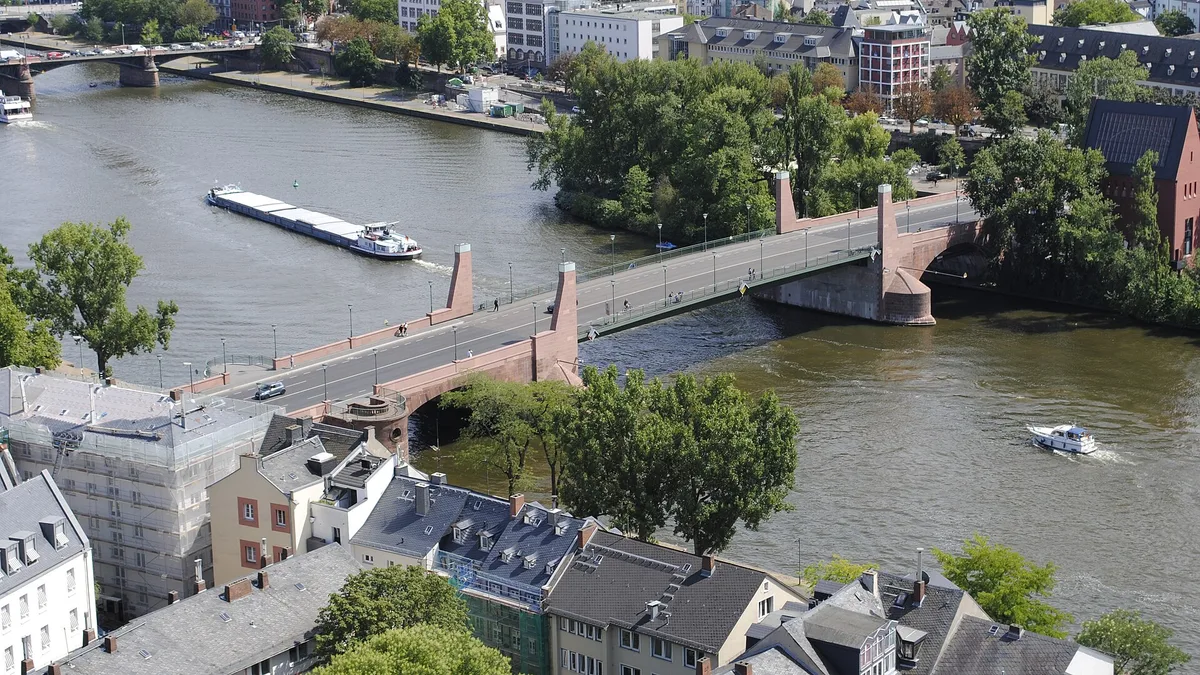 Alte Brücke Heidelberg in Germany