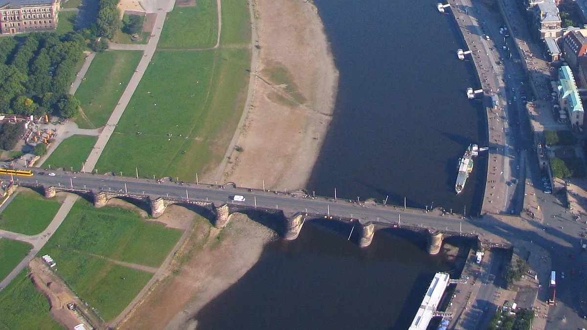 Augustus Bridge in Germany