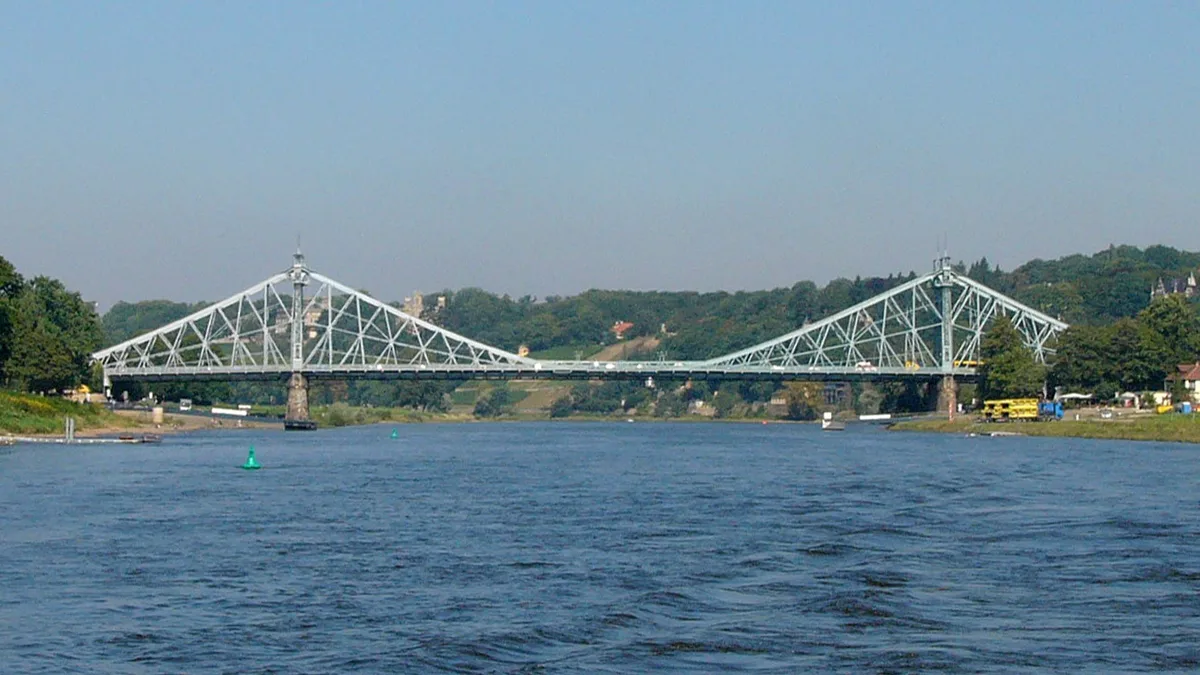 Loschwitz Bridge in Germany