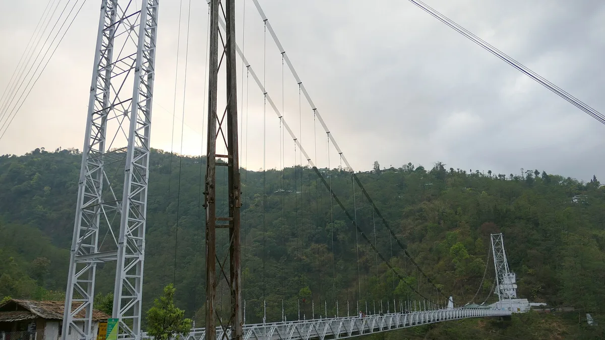 Singshore Bridge in India