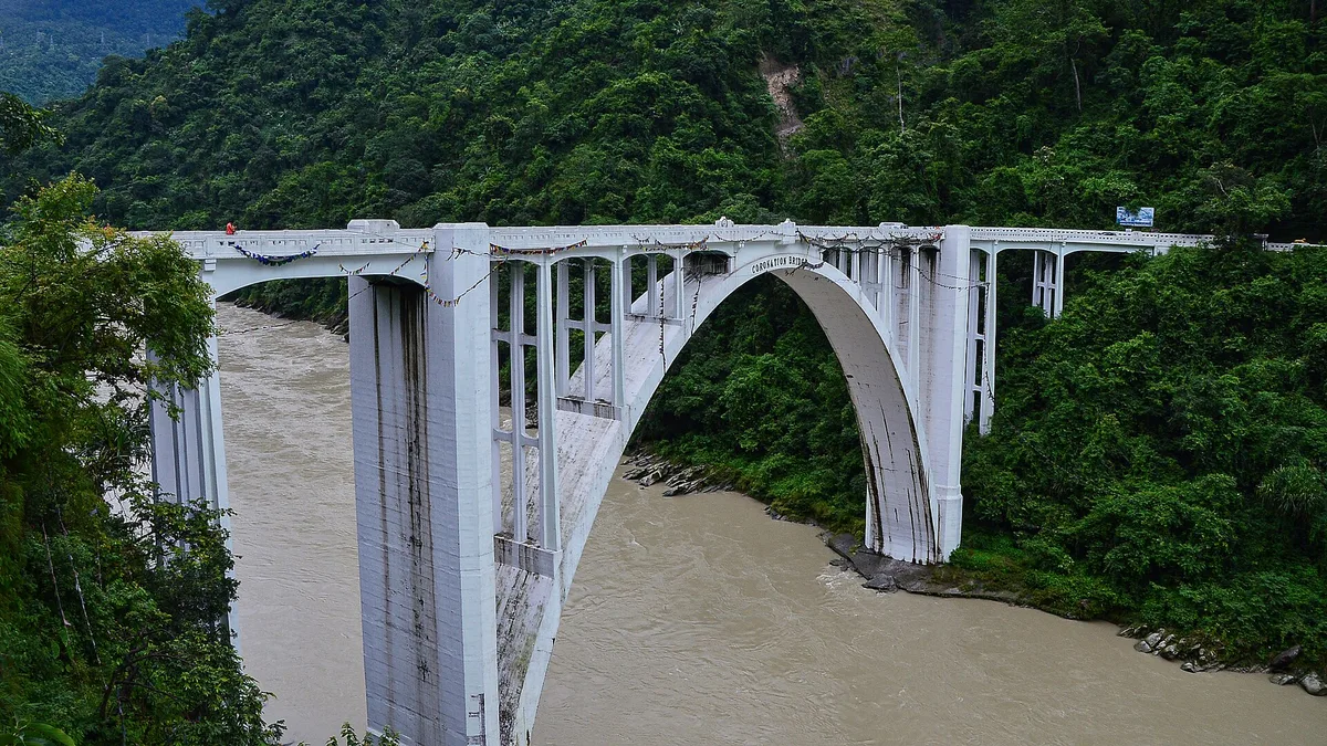 Coronation Bridge in India