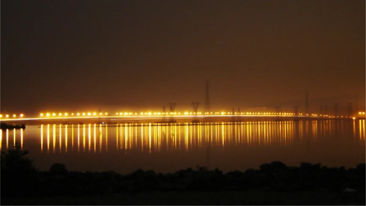 Vashi Bridge in India