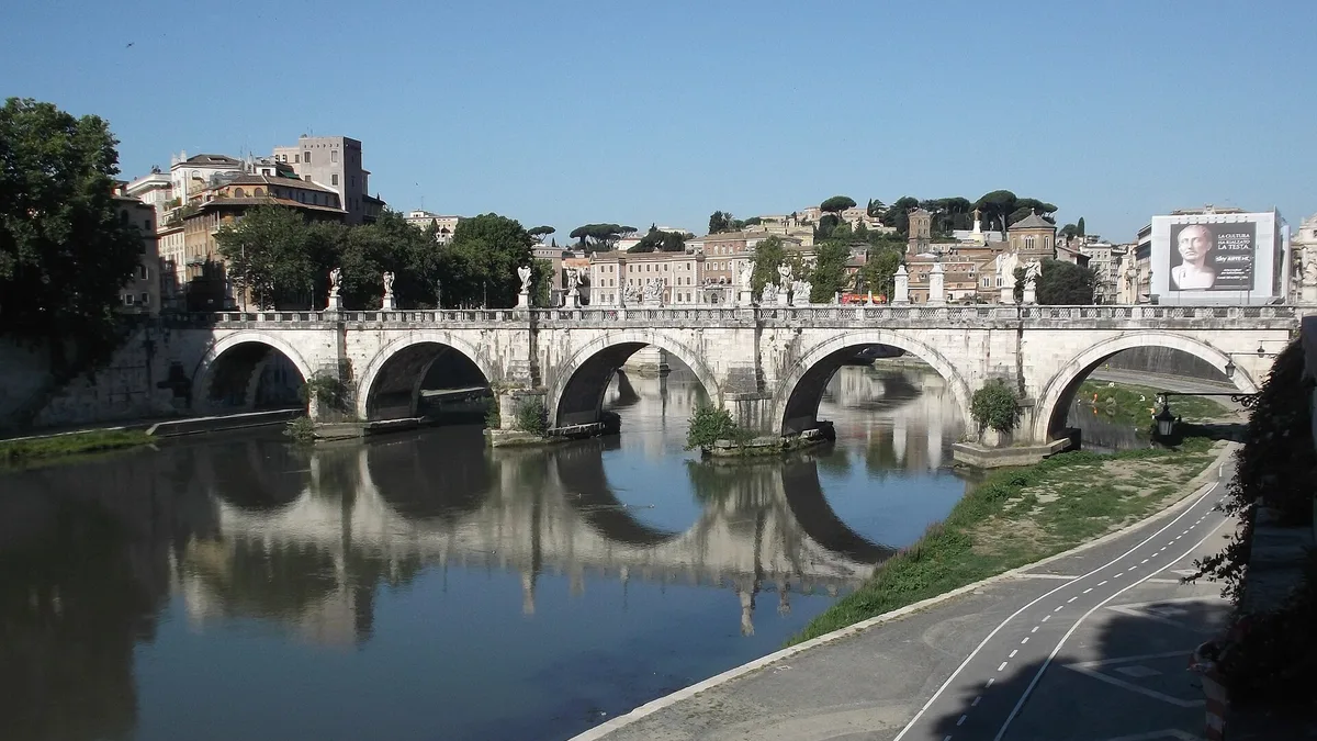 Ponte Sant'Angelo in Italy