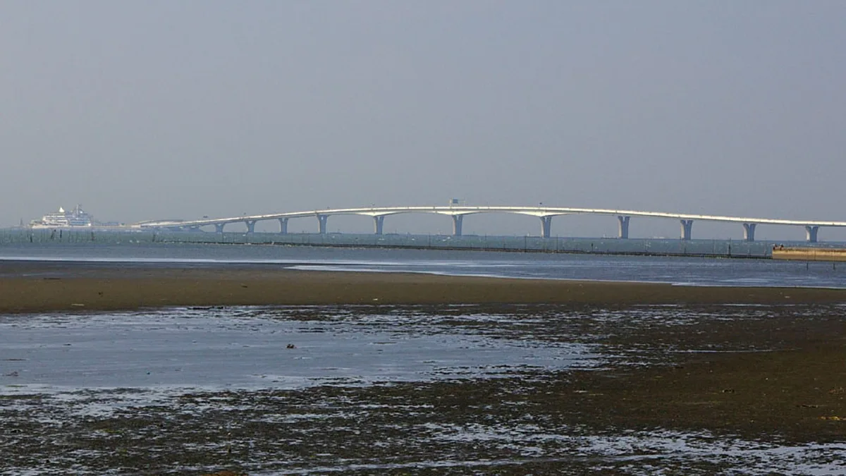 Tokyo Bay Aqua-Line in Japan