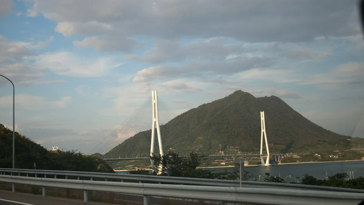 Tatara Bridge in Japan
