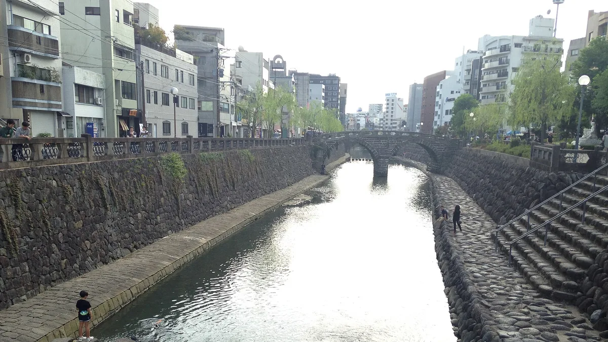 Meganebashi Bridge in Japan