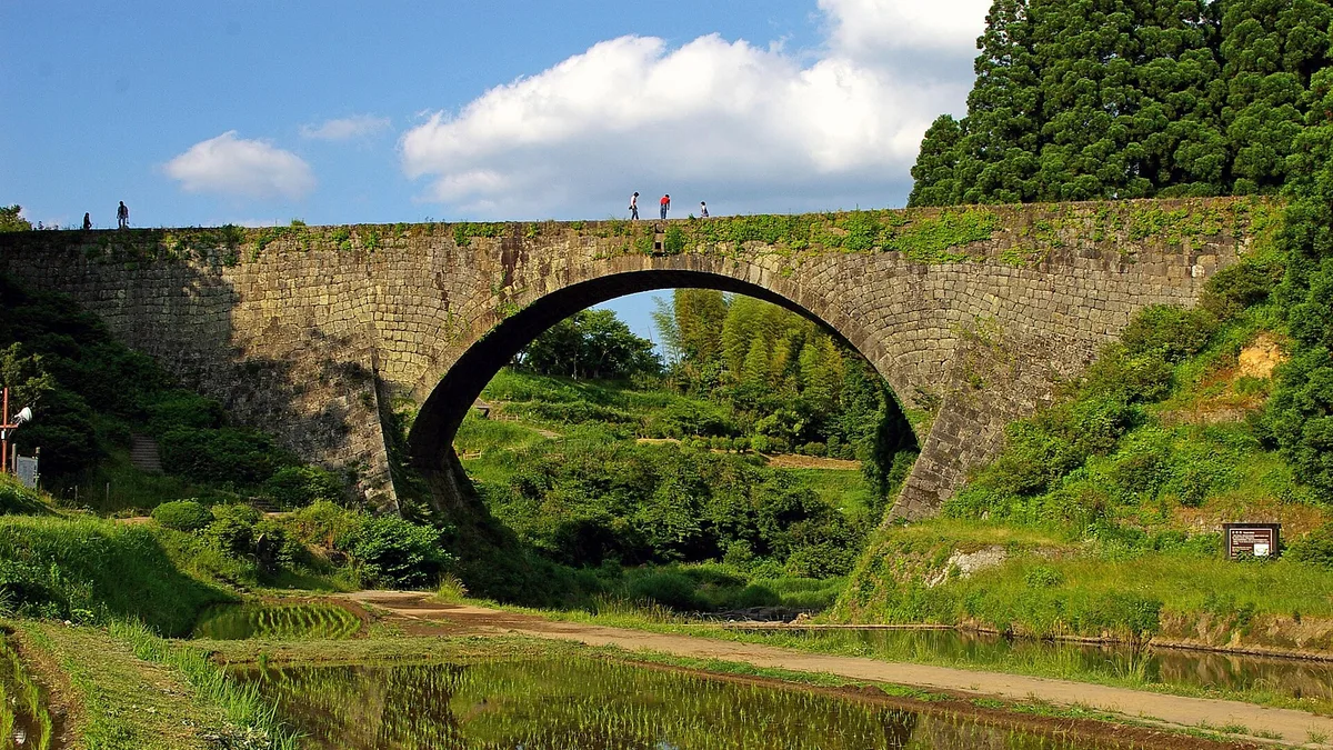 Tsūjun Bridge in Japan
