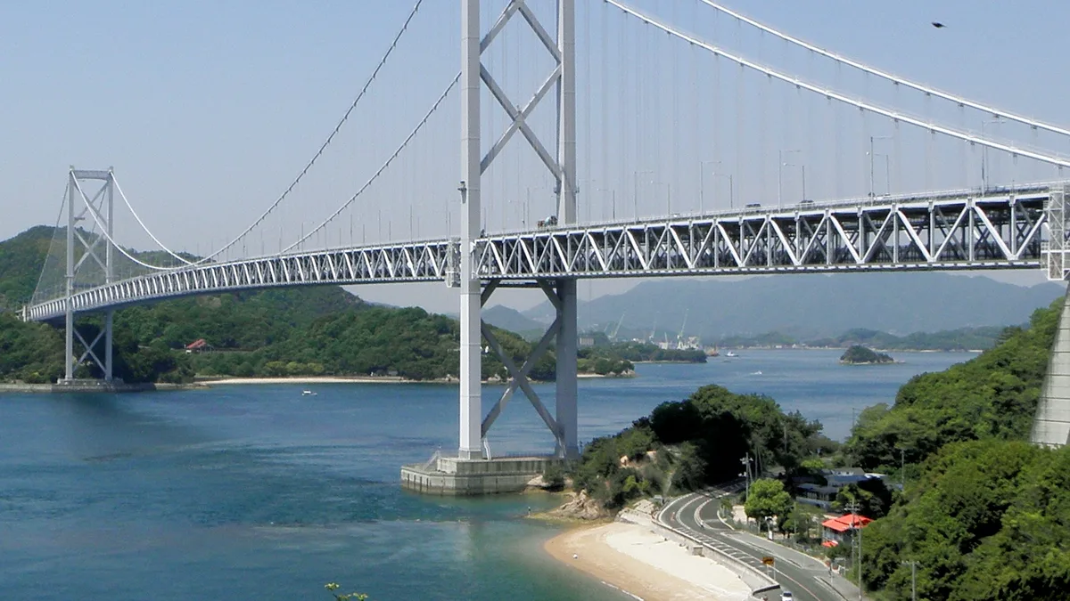 Innoshima Bridge in Japan