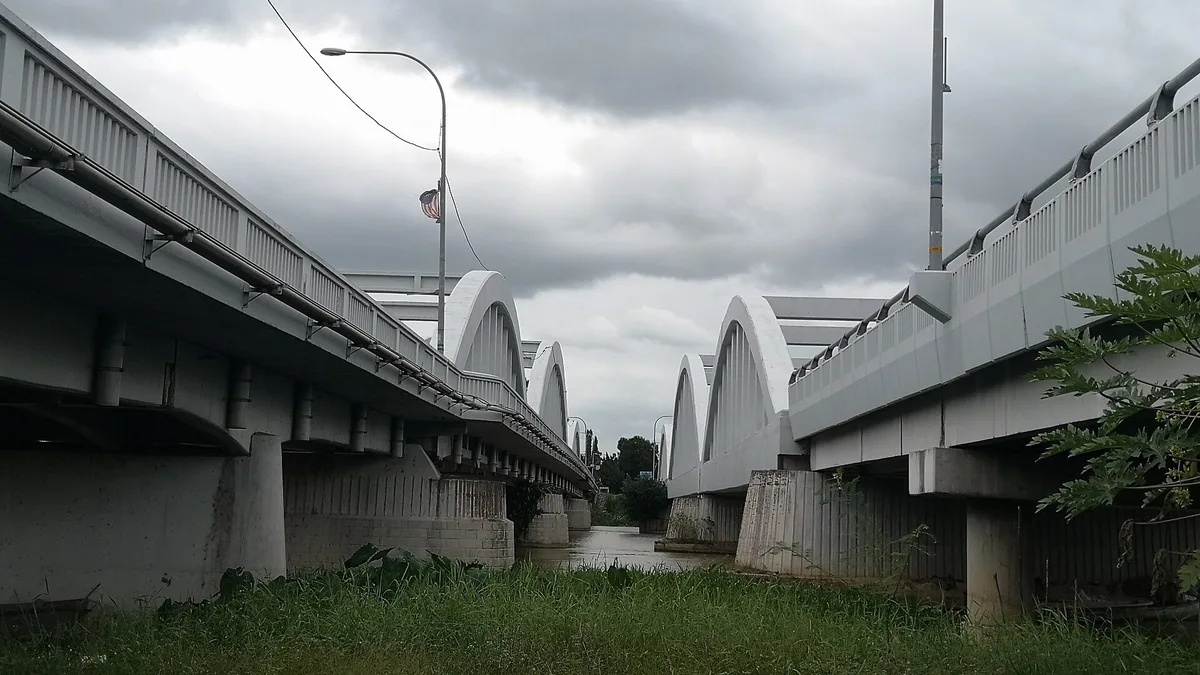 Merdeka Bridge in Malaysia