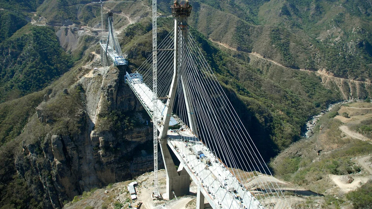 Baluarte Bridge in Mexico